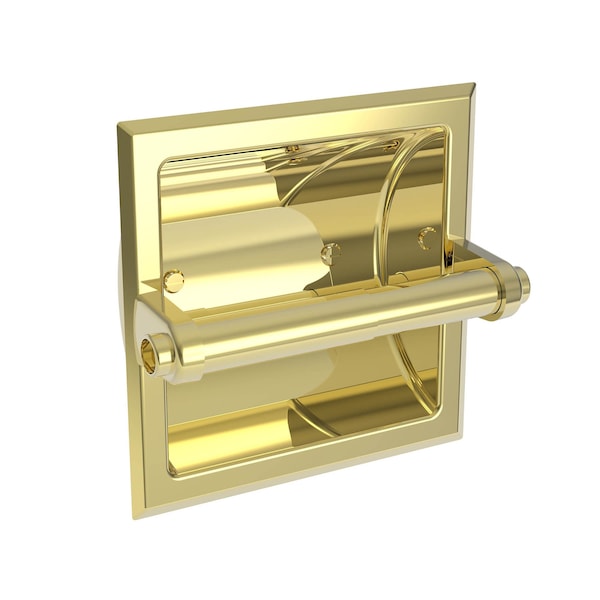 Newport Brass Recessed Toilet Tissue Holder in Forever Brass (Pvd) 10